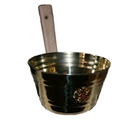 Small brass pail 3 l